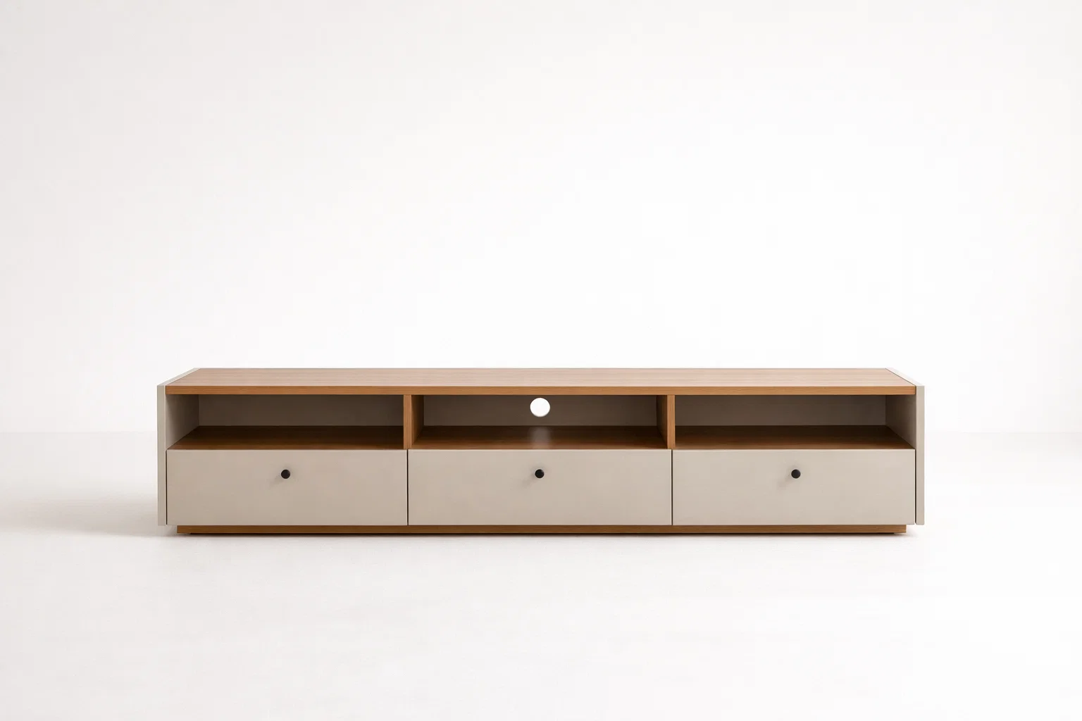 Minimal Triple Drawer TV Unit